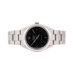 Rolex Mens Air-King Stainless Steel Wristwatch