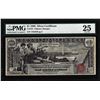 Image 1 : 1896 $1 Educational Silver Certificate Note Fr.224 PMG Very Fine 25