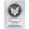 Image 2 : 1989-S $1 Proof American Silver Eagle Coin PCGS PR69DCAM Moy Signature