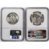 Image 2 : Lot of (2) 1946-D Walking Liberty Half Dollar Coins NGC MS65