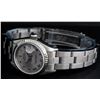Image 3 : Rolex Ladies Stainless Steel Slate Grey 26MM Oyster Band Datejust Wristwatch