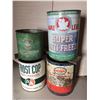 Image 1 : Antifreeze, Grease and Oil Tins