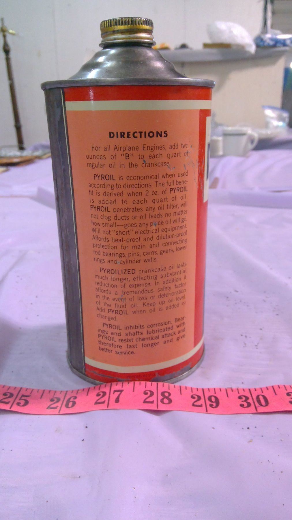 PYROIL AVIATION OIL CAN Schmalz Auctions pyroil-aviation-oil-can-schmalz-auctions