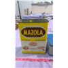 Image 2 : METAL LUNCH BOX AND MAZOLA TIN