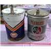 Image 1 : BA AND GULF OIL PAILS - 5 GALLON