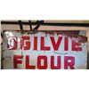 Image 2 : OGILVIE TIN SIGN (AS IS) - 35" X 23.5"