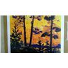 Image 2 : Tom Thompson "Pine Trees At Sunset" Reproduction Painting