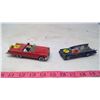 Image 2 : 2 TOY CARS-CORGI-BATMAN AND RED CONVERTIBLE