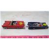 Image 3 : 2 TOY CARS-CORGI-BATMAN AND RED CONVERTIBLE