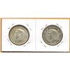 Image 2 : 1942 CANADIAN SILVER 50 CENT PIECES (2) - Narrow Date & Wide Date Types
