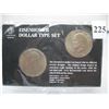 Image 1 : US EISENHOWER DOLLAR TYPE SET