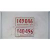 Image 1 : 2- License Plates ('71, '75)