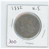 Image 1 : 1882 U.S SILVER DOLLAR