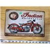 Image 1 : TIN SIGN 'INDIAN MOTORCYCLE'