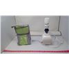 Image 1 : Crockpot & Lamp w/ Miscellaneous Kitchenware