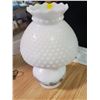 Image 2 : Homesteaders milk glass coal oil lamp