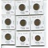 Image 1 : 1927, 1928, 1929, 1931, 1932, 1933, 1934, 1935, 1936 CANADIAN ONE CENT