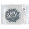 Image 1 : 1963 PROOF LIKE CANADIAN SILVER DOLLAR COIN