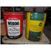 Image 1 : (2) 5 GALLON MISC CHEMICAL PAILS