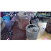 Image 1 : 5 GALLON FUEL PAIL & 1 GALLON GALVANIZED PAIL