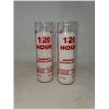 Image 1 : LOT OF 2 120 HOUR EMERGENCY SURVIVAL CANDLES (GLASS)