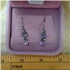 Image 2 : Silver & Amythest earrings