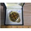 Image 1 : National trust 22Kt gold plated paper weight