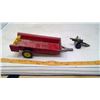 Image 1 : MASSEY FERGUSON TOY TRAILER AND TOY CANNON
