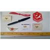 Image 2 : LOT OF AIRPLANE ITEMS
