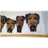 Image 2 : CARVED WOODEN HEADS
