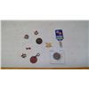 Image 1 : LOT OF ASSORTED ITEMS - PINS, COIN, ETC.