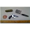 Image 2 : LOT OF ASSORTED ITEMS - BELT BUCKLE, KNIFE, ETC.