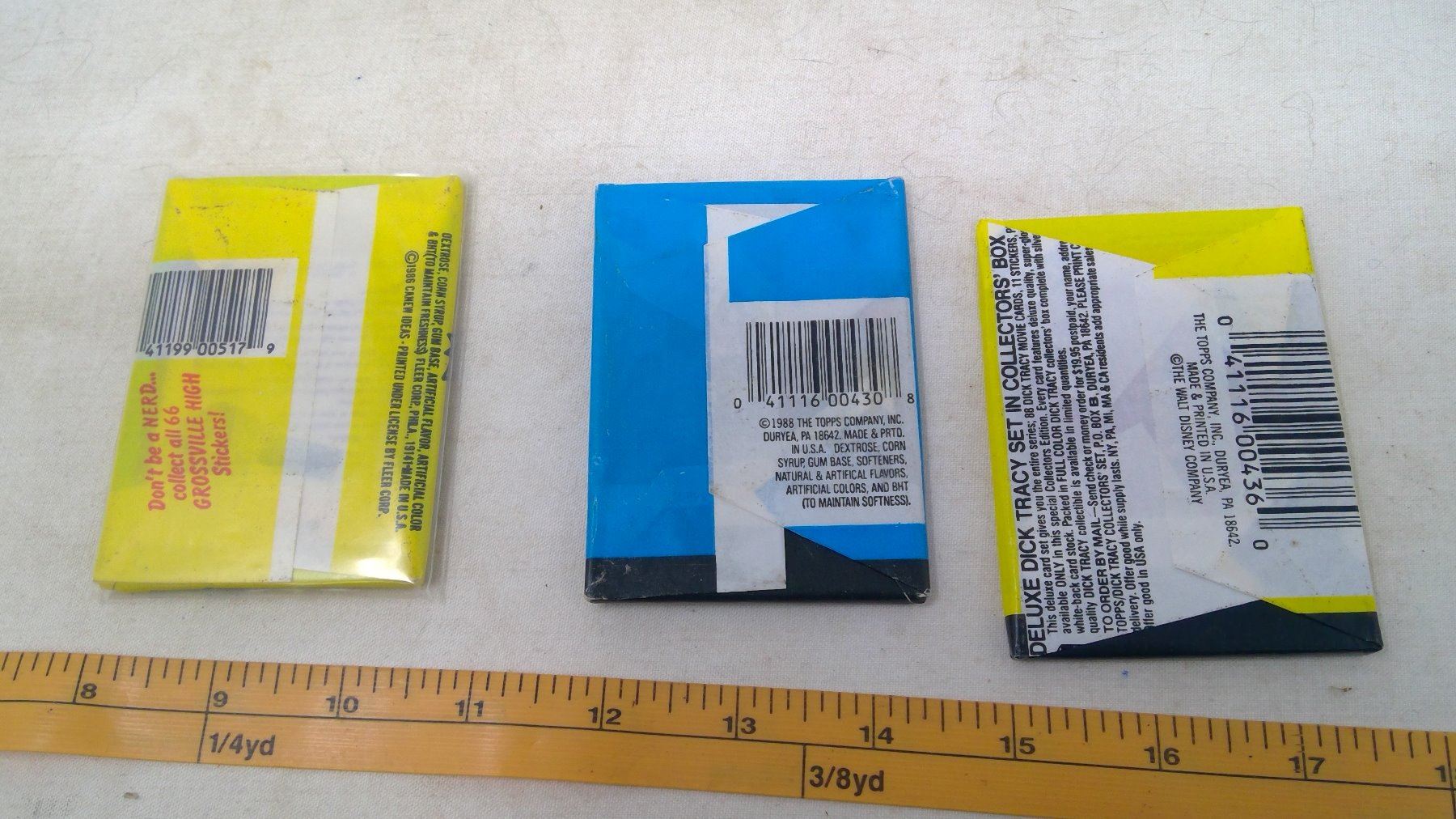 GUM TRADING CARDS Schmalz Auctions