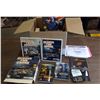 Image 1 : BOX OF COMPUTER GAMES, MANUALS, OPERATING SYSTEMS, ETC.