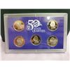 Image 2 : U.S. 2007S State Quarters Proof Set. Montana, Washington, Idaho, Wyoming, Utah. All with Ultra Heavy