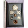 Image 1 : 1988-7piece Proof Set with Iron Works silver dollar. All coins with Ultra Heavy Cameos.
