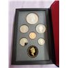Image 2 : 1994 7-piece Proof Set with RCMP dog sled silver dollar. All coins with Ultra Heavy Cameos.