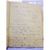 Image 2 : 4 vintage exercise books some full of school notes, some empty