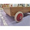 Image 3 : wooden toy wagon (see pics of finger joints)