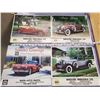 Image 1 : lot of 4 old NAPA parts calendars 1986, 1989, 1990, 2002