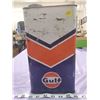 Image 1 : Gulf oil canister 1 imperial gallon (empty)
