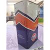 Image 3 : Gulf oil canister 1 imperial gallon (empty)