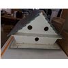 Image 3 : WOODEN BIRD HOUSE 24" X 24" X 16"H
