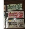 Image 3 : series of Canadian bills $2 - $100 1986-1991