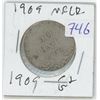 Image 1 : 1909 Newfoundland 50 cent piece