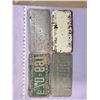 Image 2 : 4 License plates 1955, 1956, 1973, 1974