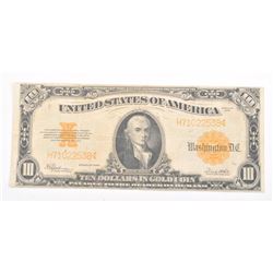 20CE-23 1922 GOLD BACK $10