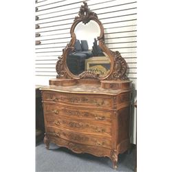 20TMO-229 FRENCH CARVED TOP DRESSER