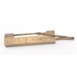 20AW-4 CHINESE BRASS COMPLEX LOCK