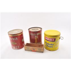 20TMO-1016 ADVERTISING TIN LOT